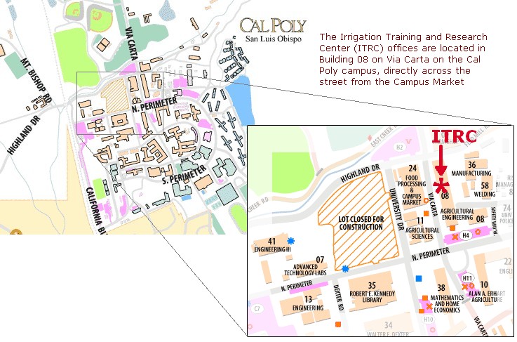 Map of ITRC