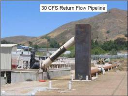 30 CFS Return Flow Pipeline